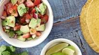 Tomato & avocado salsa Tomato & avocado salsa