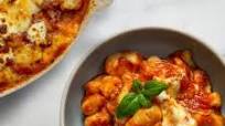 Gnocchi Alla Sorrentina (Baked Gnocchi with Tomato and Mozzarella) Gnocchi Alla Sorrentina (Baked Gnocchi with Tomato and Mozzarella)