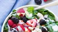 Triple Berry Spinach Salad with Creamy No Mayo Poppy Seed Dressing Triple Berry Spinach Salad with Creamy No Mayo Poppy Seed Dressing