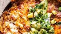 Easy Skillet Chicken Tinga Enchiladas Easy Skillet Chicken Tinga Enchiladas