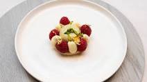 Sable, Raspberry and Pistachio Parfait Sable, Raspberry and Pistachio Parfait