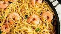 Shrimp Carbonara Shrimp Carbonara