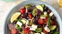Greek Salad w/ Homemade Dressing Greek Salad w/ Homemade Dressing