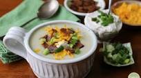 Loaded vegan baked potato soup Loaded vegan baked potato soup