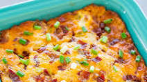 Bacon, Cheddar, and Egg Casserole Bacon, Cheddar, and Egg Casserole