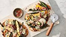 Grilled Vegetable Pizzas Grilled Vegetable Pizzas