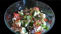 Marinated Poached Italian Seafood Salad: Insalata di Frutti di Mare Marinated Poached Italian Seafood Salad: Insalata di Frutti di Mare