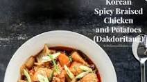 Slow Cooker Korean Spicy Braised Chicken and Potatoes Slow Cooker Korean Spicy Braised Chicken and Potatoes