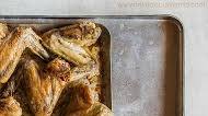 Alitas de pollo al horno con salsa barbacoa Alitas de pollo al horno con salsa barbacoa