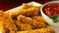 Pork Strips with Salsa Pork Strips with Salsa