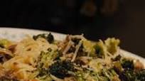 Spaghetti with Broccoli and Mushrooms Spaghetti with Broccoli and Mushrooms