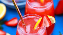 Sparkling Strawberry Lemonade Sparkling Strawberry Lemonade