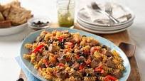 Tuscan Beef & Pesto Pasta Tuscan Beef & Pesto Pasta