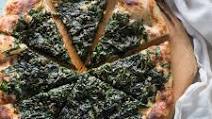 Spicy Garlicky Spinach Pizza Spicy Garlicky Spinach Pizza
