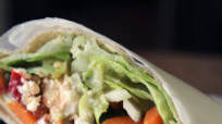 Mediterranean Veggie Wrap Mediterranean Veggie Wrap