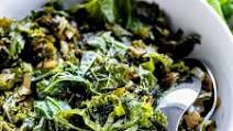 Sautéed Kale with Cider Vinegar Sautéed Kale with Cider Vinegar