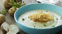 Jerusalem Artichoke Soup and Chips Jerusalem Artichoke Soup and Chips