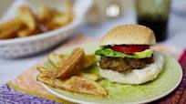 Splendidly spicy beef burger Splendidly spicy beef burger