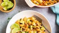 Vegetarian Fajita Pasta Recipe - Instant Pot Vegetarian Fajita Pasta Recipe - Instant Pot