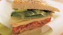 Beef and Provolone Focaccia Sandwiches Beef and Provolone Focaccia Sandwiches