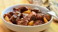 Pork Estofado with Pineapple bits Pork Estofado with Pineapple bits