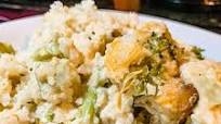 Chicken Broccoli Alfredo Casserole with Cauliflower Rice Chicken Broccoli Alfredo Casserole with Cauliflower Rice