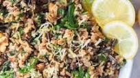 Wild Rice Salad with Walnuts, Lemons and Parsley {GF, Vegan} Wild Rice Salad with Walnuts, Lemons and Parsley {GF, Vegan}