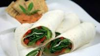 Hummus and Grilled Veggie Wrap Hummus and Grilled Veggie Wrap