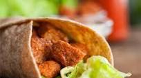 Vegan Buffalo Chicken Caesar Wrap Vegan Buffalo Chicken Caesar Wrap