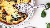 Spinach & Goat Cheese Quiche with Sweet Potato Crust Spinach & Goat Cheese Quiche with Sweet Potato Crust