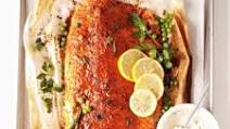 Baked Blackened Salmon Baked Blackened Salmon