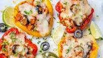 Keto Turkey Stuffed Peppers Keto Turkey Stuffed Peppers