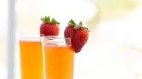 Strawberry Ginger Bellini Strawberry Ginger Bellini