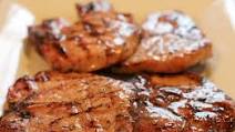 Grilled Brown Sugar Glazed Pork Chops Grilled Brown Sugar Glazed Pork Chops