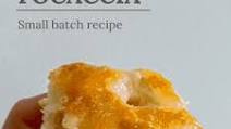 Small Batch Focaccia Small Batch Focaccia