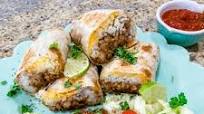 Rice Bean & Beef Burritos Rice Bean & Beef Burritos