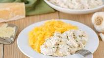 Slow-Cooker Garlic Parm Chicken Slow-Cooker Garlic Parm Chicken