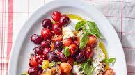 Cherry Caprese Salad Cherry Caprese Salad