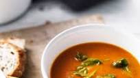 Red curry, sweet potato and lentil soup Red curry, sweet potato and lentil soup