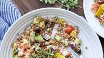 Vegan Greek Farro Salad Recipe Vegan Greek Farro Salad Recipe