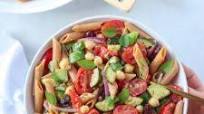 Red Lentil Pasta Salad Red Lentil Pasta Salad