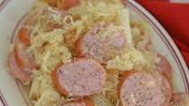 Slow Cooker Sauerkraut and Sausage Recipe Slow Cooker Sauerkraut and Sausage Recipe