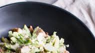 Chicken and Bacon Brussels Sprouts Caesar Salad Chicken and Bacon Brussels Sprouts Caesar Salad