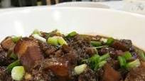 Pork Belly with Preserved Sweet Mei Cai Pork Belly with Preserved Sweet Mei Cai