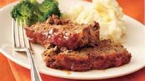 Maple-Glazed Meatloaf Maple-Glazed Meatloaf