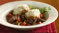 Slow-Cooker Burgundy Stew with Herb Dumplings Slow-Cooker Burgundy Stew with Herb Dumplings