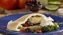 Greek Fish Pitas Greek Fish Pitas