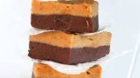 Double Layer Chocolate Peanut Butter Fudge Double Layer Chocolate Peanut Butter Fudge