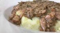 Jackfruit Turk'y N Gravy (Electric Pressure Cooker Instructions) Jackfruit Turk'y N Gravy (Electric Pressure Cooker Instructions)