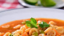 Delicious Fideo Pasta Soup with Vegetables Delicious Fideo Pasta Soup with Vegetables